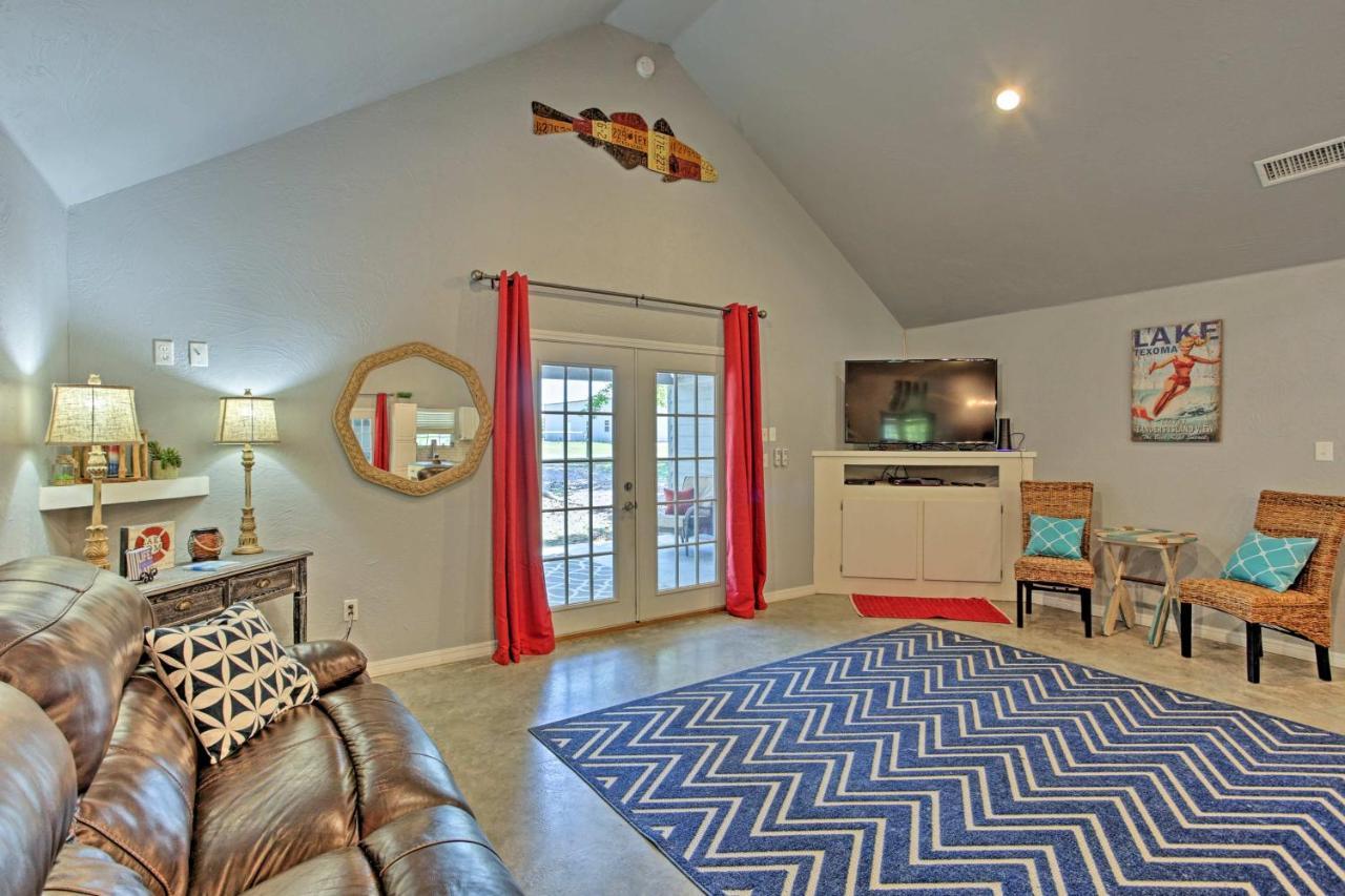 Modern Retreat With Gas Grill - Walk To Lake Texoma! Kingston Exterior foto